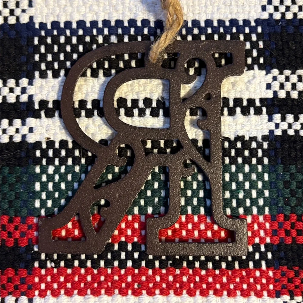 🆕Wrought Iron Letter “R” Ornament